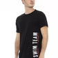 Black Cotton Men's T-Shirt