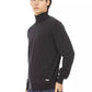 Brown Fabric Men Sweater