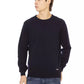 Blue Wool Men Sweater