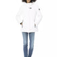 White Polyester Women Jacket