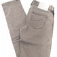 Gray Cotton-Blend Women Jeans