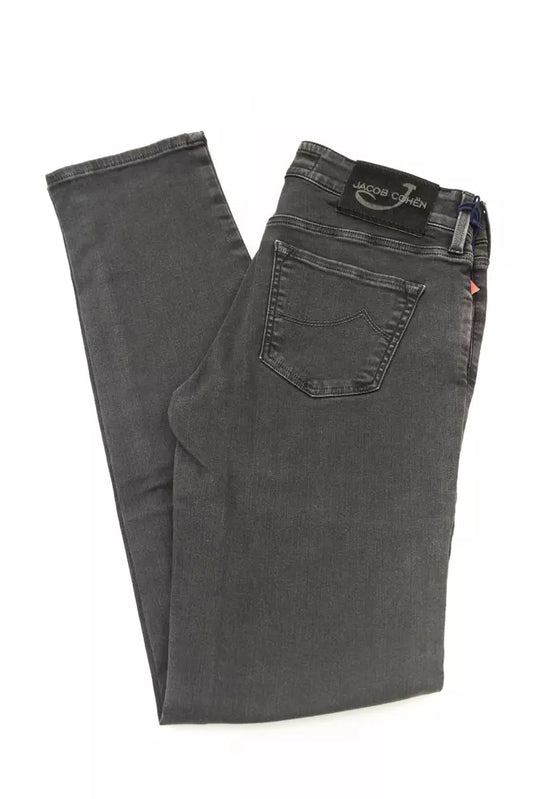 Black Cotton Women's Jeans