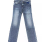 Blue Cotton Women Jeans