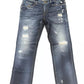 Blue Cotton Women's Jeans