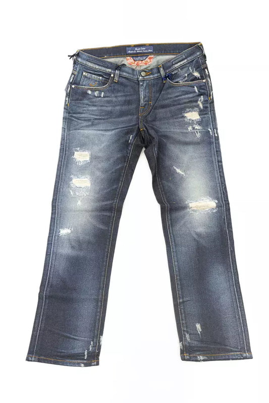 Blue Cotton Women's Jean