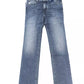 Elegant Slim-Fit Fringe Jeans