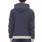 Blue Cotton Men Sweater