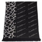 Black Wool Men Scarf