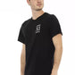 Black Cotton Men T-Shirt