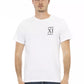 White Cotton Men T-Shirt