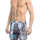 Multicolor Polyester Men Swim Short