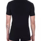 "Black Cotton Men T-Shirt"