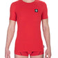 Red Cotton Men's T-Shirt