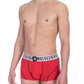 Red Cotton Men Underwear Trunk Pack