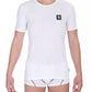 White Cotton Men's T-Shirt