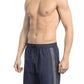 Blue Polyester Men Swim Short