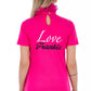 Pink Cotton Women T-Shirt