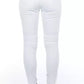 White Cotton Women Jeans