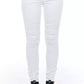 White Cotton Women Jeans