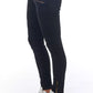 Black Cotton Women Jeans
