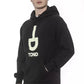 Black Cotton Men Sweater