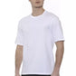 White Cotton Men T-Shirt