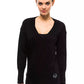 Black Wool Women Sweater