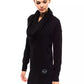 Black Wool Women Sweater