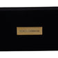 Black Velvet Logo Plaque Storage Bracelet Jewelry Box