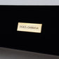 Black Velvet Logo Plaque Storage Bracelet Jewelry Box