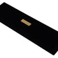 Black Velvet Logo Plaque Storage Bracelet Jewelry Box