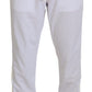 Elegant White Jogger Pants for Sophisticated Comfort