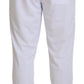 Elegant White Jogger Pants for Sophisticated Comfort