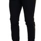 Elegant Black Wool-Blend Trousers