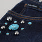 Studded Opulence Denim Jeans