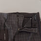 Elegant Checkered Cotton Pants for Men