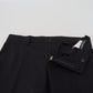 Elegant Black Wool Blend Trousers