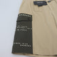 Elegant Beige Cotton Blend Designer Shorts