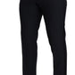 Elegant Black Wool Blend Trousers