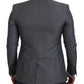 Elegant Light Gray Sicilia Blazer Jacket