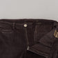 Elegant Corduroy Brown Pants