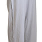 Elegant Wide Leg Cotton Pants