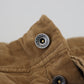 Chic Brown Corduroy Cargo Pants