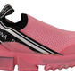 Chic Pink Sorrento Slip-On Sneakers