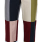 Stunning Multicolor Patchwork Pants