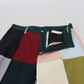 Stunning Multicolor Patchwork Pants