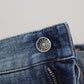 Stunning Tattered Denim Italian Jeans