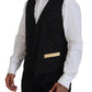 Black Gold Fantasy Tuxedo Slim Fit Suit