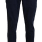 Elegant Sapphire Dress Pants for Men