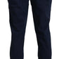 Elegant Sapphire Dress Pants for Men